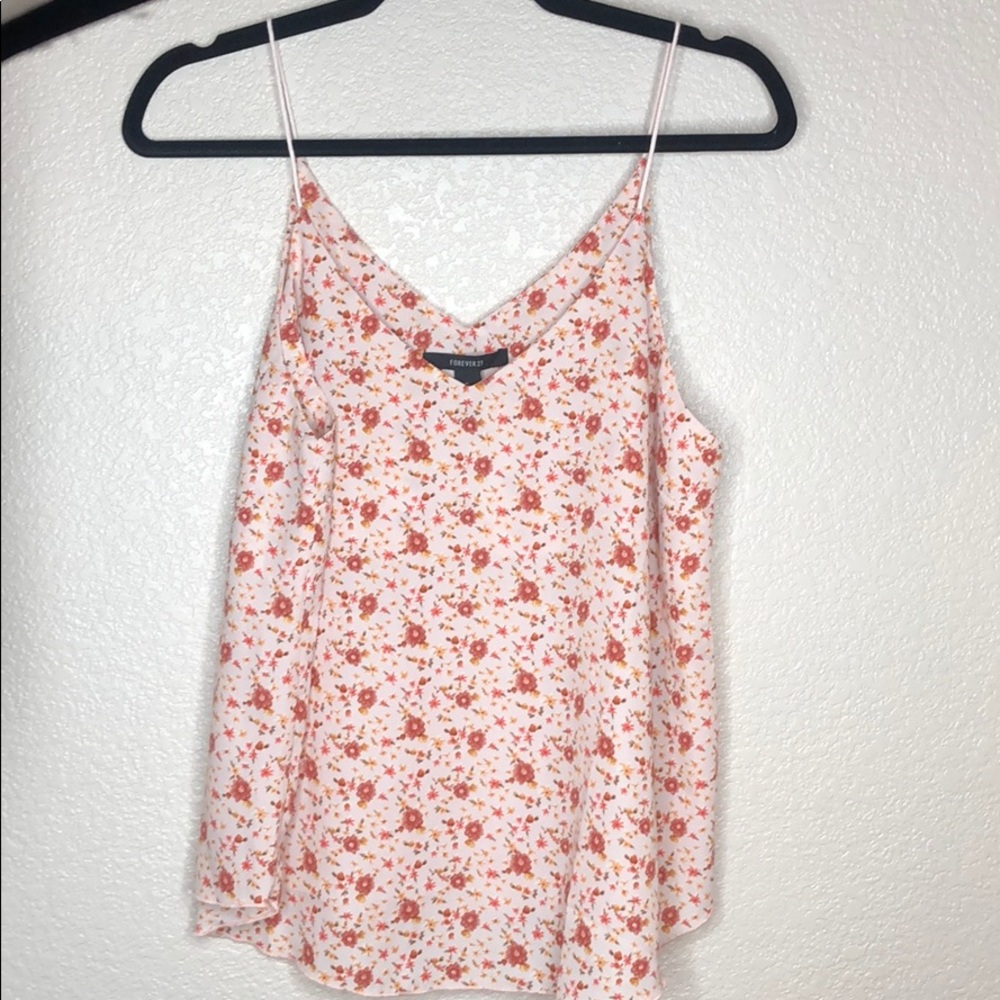 Forever 21 Floral Summer/ Spring Tank Top